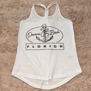 Panama City Beach Florida tank in size m